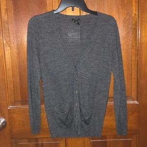 Dark grey cardigan